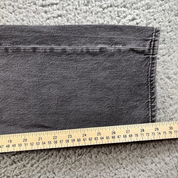 AMERICAN EAGLE 90s BOOTCUT JEANS WOMENS 2 BLACK DISTRESSED 28” WAIST 29” INSEAM - Picture 15 of 15